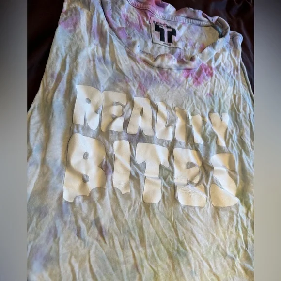 Reality Bites- Dolls Kill Tye Dye Muscle T - Picture 2 of 5